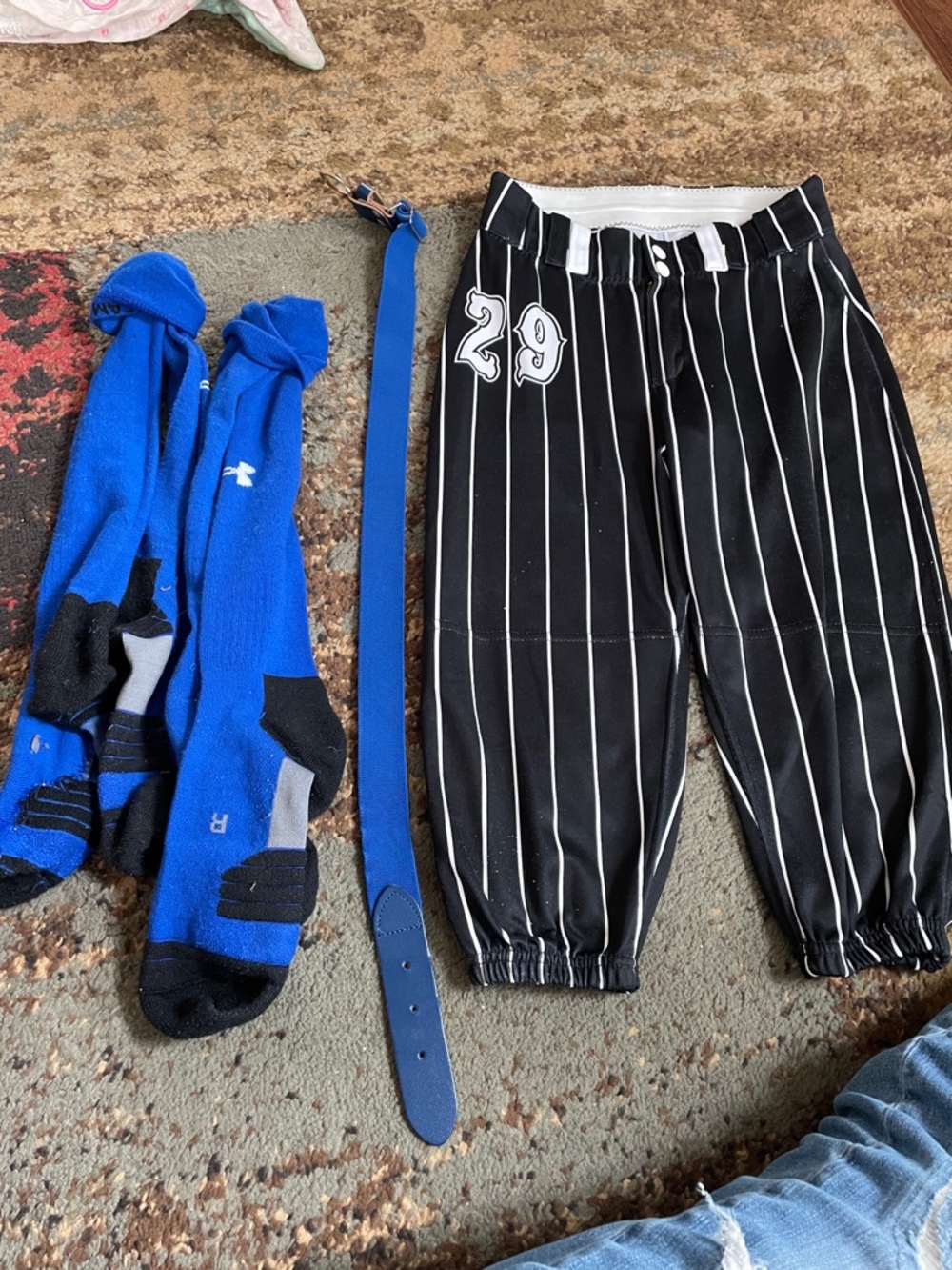 Under Armour Royal Blue Athletic Belt